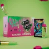 Cali Clear Cherry Limeade 2g Disposable Vape featuring sweet cherry and tangy lime flavor, advanced dual chamber technology, smooth airflow, long-lasting performance, and authentic Cali Clear quality.