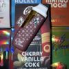 Cali Clear Cherry Vanilla Coke 2G Disposable Vape featuring sweet cherry, creamy vanilla, and cola-inspired flavor, advanced dual chamber technology, smooth airflow, long-lasting performance, and authentic Cali Clear quality.