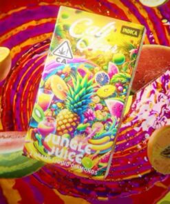Cali Clear Jungle Juice 2g Disposable Vape featuring exotic tropical fruit blend flavor, smooth vapor production, dual chamber technology, long-lasting 2G capacity, and premium Cali Clear quality.
