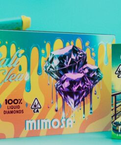 Cali Clear Mimosa 2g Disposable Vape featuring bright citrus orange flavor, light tangy notes, dual chamber technology, smooth vapor production, long-lasting 2G capacity, and premium Cali Clear quality.