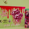 Cali Clear Pina Colada 2g Disposable Vape featuring tropical pineapple and creamy coconut flavor, dual chamber technology, smooth vapor production, long-lasting 2G capacity, and premium Cali Clear quality.