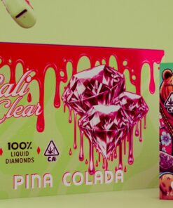 Cali Clear Pina Colada 2g Disposable Vape featuring tropical pineapple and creamy coconut flavor, dual chamber technology, smooth vapor production, long-lasting 2G capacity, and premium Cali Clear quality.