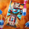 Cali Clear Rocket Pop 2G Disposable Vape featuring fruity ice pop flavor with cherry, blue raspberry, and citrus notes, dual chamber technology, smooth vapor production, long-lasting 2G capacity, and premium Cali Clear quality.