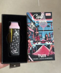 Cali Clear Tusi 2G Disposable Vape featuring exotic sweet flavor profile, dual chamber technology, smooth vapor production, long-lasting 2G capacity, and premium Cali Clear quality.