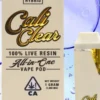 Cali Clear Live Resin 1G Vanilla Runtz disposable