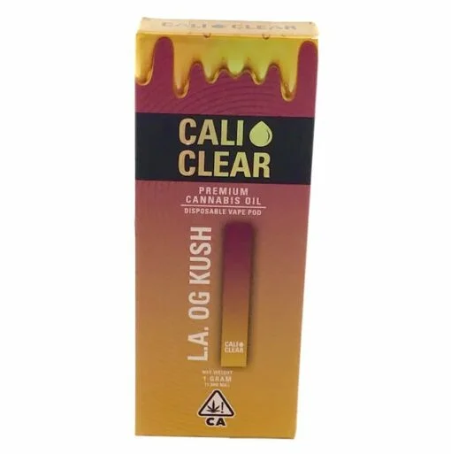 Cali Clear Disposable Pod LA. OG KUSH