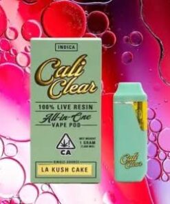 Cali Clear 1G Live Resin AIO Vaporizer